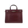 Borsa Saint Laurent  Manhattan in pelle bordeaux - 360 thumbnail