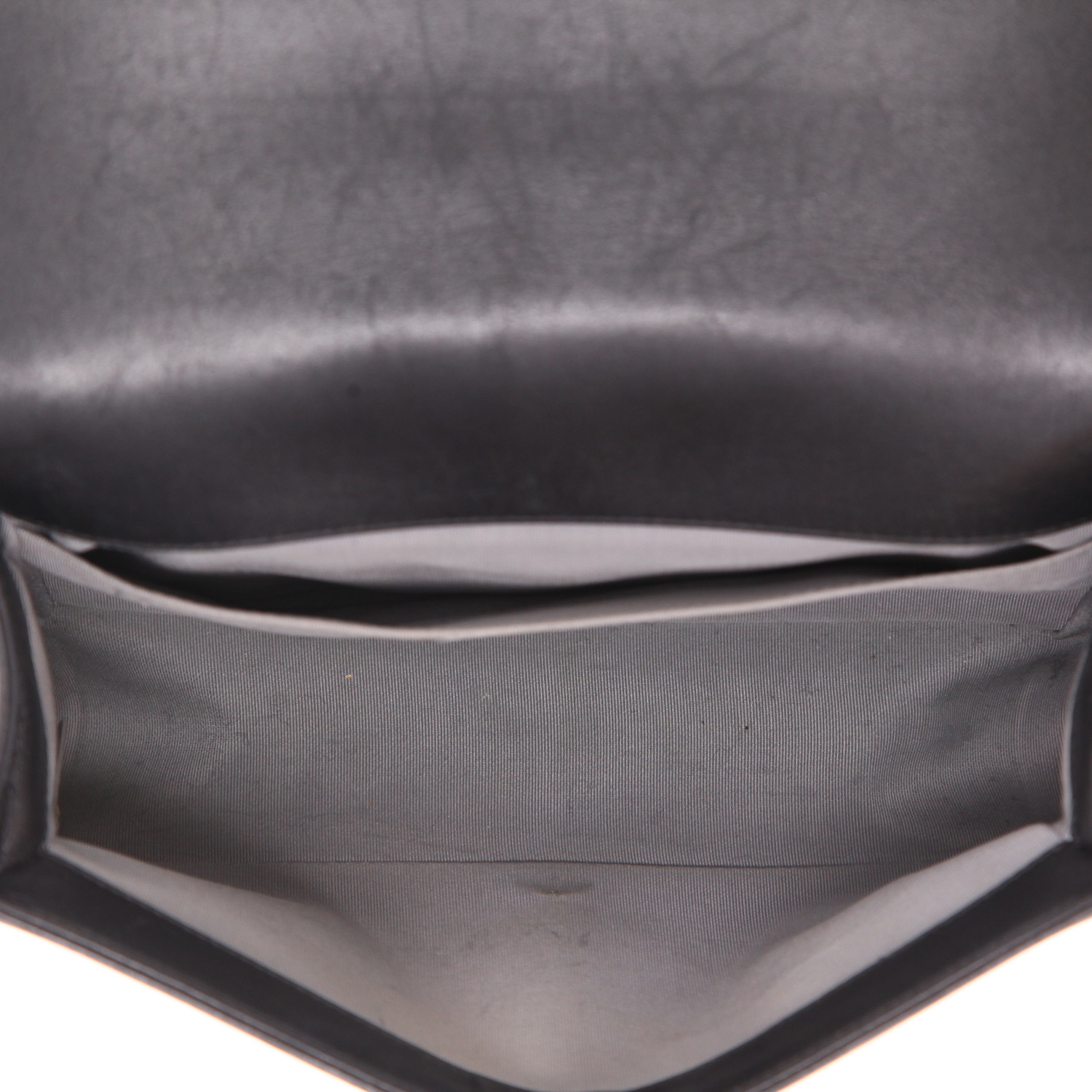 Borsa a tracolla Chanel  Boy in pelle trapuntata nera - Detail D3