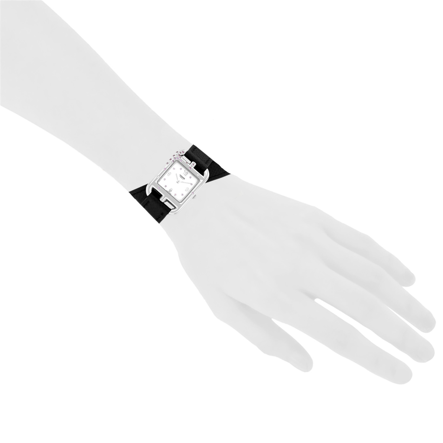 Orologio Hermès Cape Cod in acciaio Circa 2022 - Detail D1