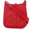 Bolso bandolera Hermès  Evelyne mini  en cuero togo rojo - 00pp thumbnail