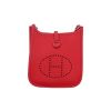 Hermès  Evelyne mini  shoulder bag  in red togo leather - 360 thumbnail