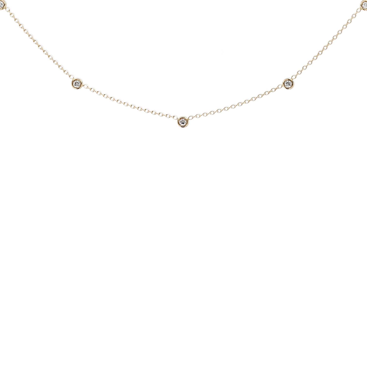 Dior Mimioui necklace in yellow gold and diamonds