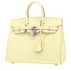 Bolso de mano Hermès  Birkin 25 cm en cuero epsom Jaune Milton - 00pp thumbnail