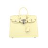 Bolso de mano Hermès  Birkin 25 cm en cuero epsom Jaune Milton - 360 thumbnail