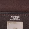 Hermès  Kelly 32 cm handbag  in brown Gulliver leather - Detail D2 thumbnail