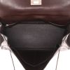 Hermès  Kelly 32 cm handbag  in brown Gulliver leather - Detail D3 thumbnail