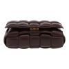 Bottega Veneta  Padded Cassette shoulder bag  in brown intrecciato leather - Detail D1 thumbnail