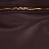 Bottega Veneta  Padded Cassette shoulder bag  in brown intrecciato leather - Detail D2 thumbnail