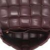 Borsa a tracolla Bottega Veneta  Padded Cassette in pelle intrecciata marrone - Detail D3 thumbnail