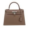 Borsa Hermès  Kelly 28 cm in pelle Epsom etoupe - 360 thumbnail