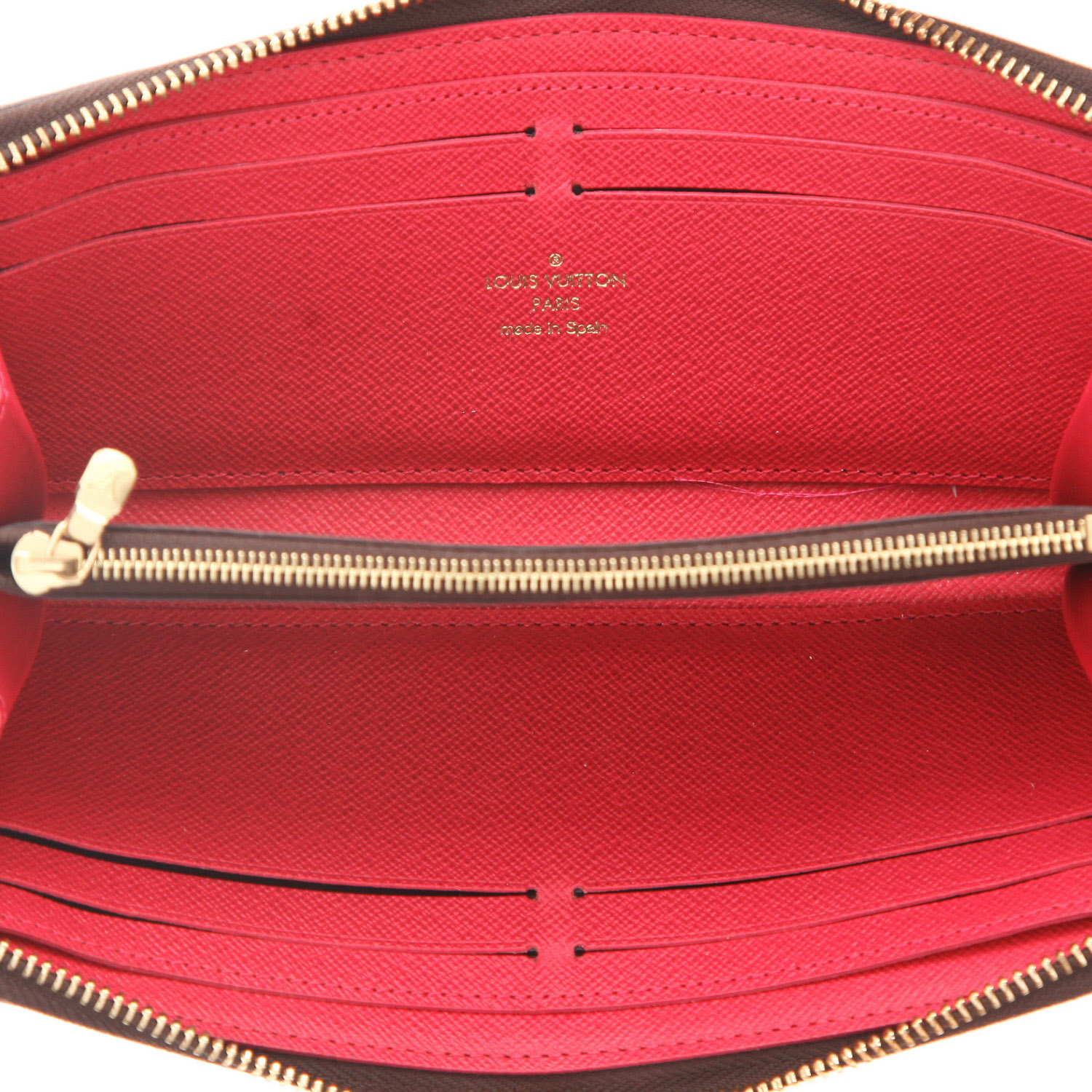 Louis Vuitton  Zippy wallet  in brown monogram canvas - Detail D3