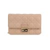 Bolso bandolera Dior  Promenade en cuero cannage beige - 360 thumbnail