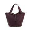 Bolso de mano Hermès  Picotin 22 cm en cuero togo violeta Cassis - 360 thumbnail