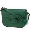 Gucci  1955 Horsebit mini  shoulder bag  in green leather - 00pp thumbnail