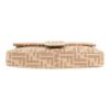 Fendi  Baguette handbag  in beige woollen fabric - Detail D1 thumbnail