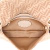 Bolso de mano Fendi  Baguette en tejido de lana beige - Detail D3 thumbnail