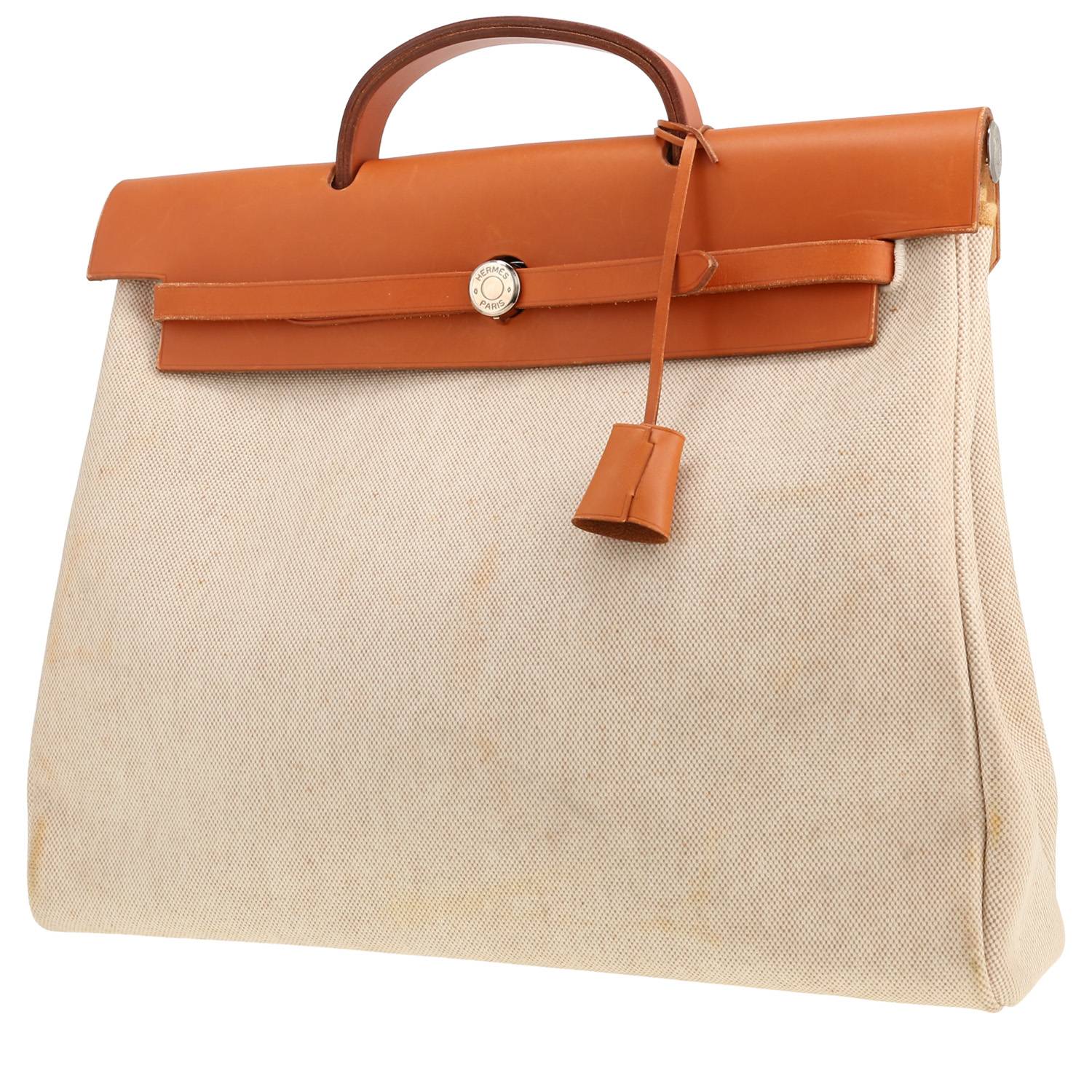 ❤️正規品❤️【エルメス】 HERBAG ベージュブラウン Hermès Herbag Handbag 412246 | Collector Square