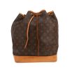 Louis Vuitton  Grand Noé shopping bag  in brown monogram canvas  and natural leather - 360 thumbnail