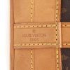 Louis Vuitton  Grand Noé shopping bag  in brown monogram canvas  and natural leather - Detail D2 thumbnail