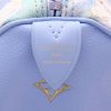 Borsa Louis Vuitton  Editions Limitées in pelle blu verde e gialla - Detail D2 thumbnail