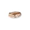 Bague Cartier Trinity petit modèle en 3 ors, taille 46 - 00pp thumbnail