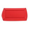 Borsa a tracolla Celine  Belt modello grande  in pelle martellata rossa - Detail D1 thumbnail