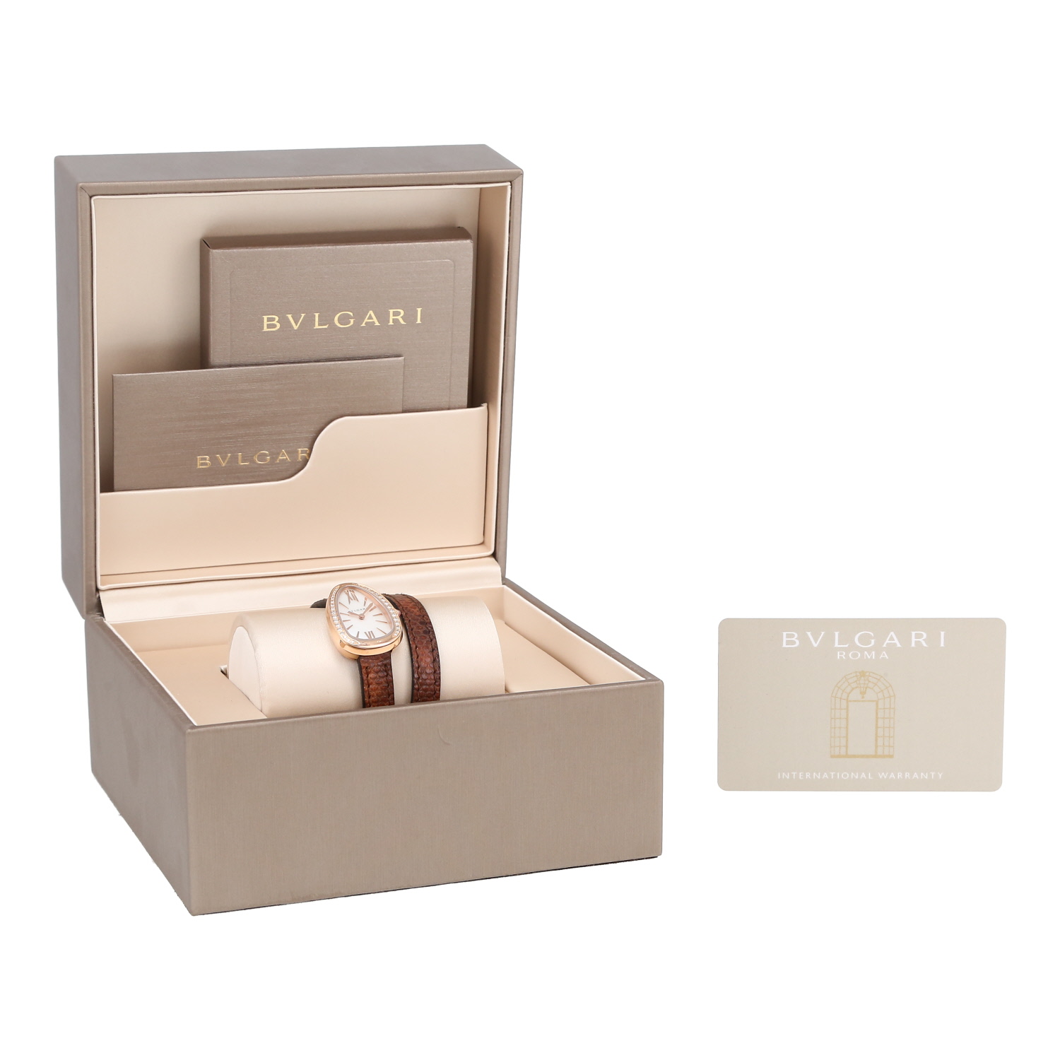Bulgari Serpenti  in pink gold Ref: Serpenti  Circa 2010
