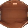 Louis Vuitton  Popincourt handbag  in brown monogram canvas  and natural leather - Detail D3 thumbnail