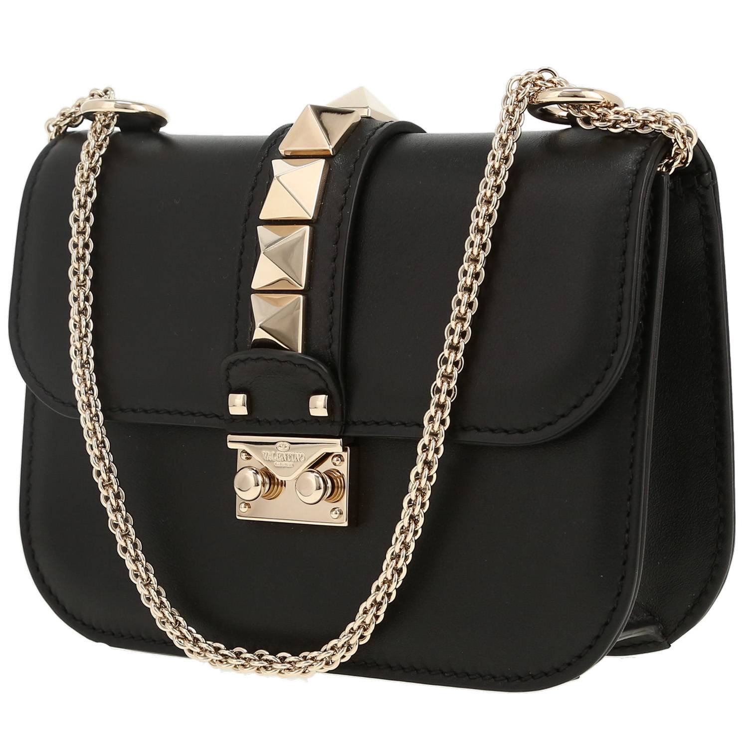 Valentino stud lock small shoulder bag sale