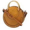 Borsa a tracolla Chloé  Pixie in pelle gold e Veau velours gold - 00pp thumbnail