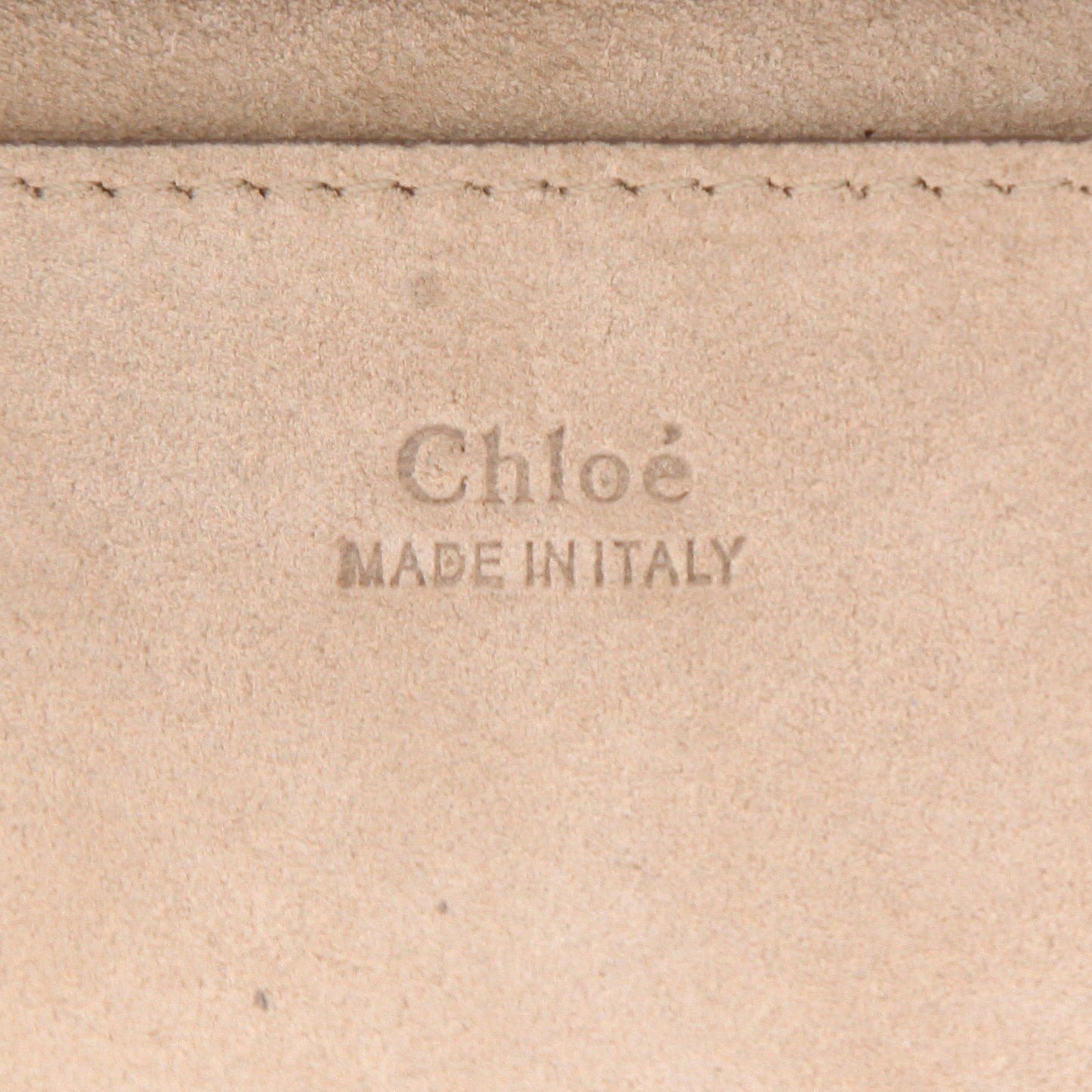 Borsa a tracolla Chloé  Pixie in pelle gold e Veau velours gold - Detail D2