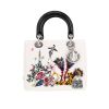 Borsa Dior  Lady Dior in pelle bianca e pelle verniciata nera - 360 thumbnail