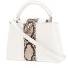 Louis Vuitton  Capucines BB shoulder bag  in white leather  and python - 00pp thumbnail