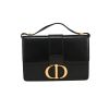 Bolso bandolera Dior  30 Montaigne en cuero negro - 360 thumbnail