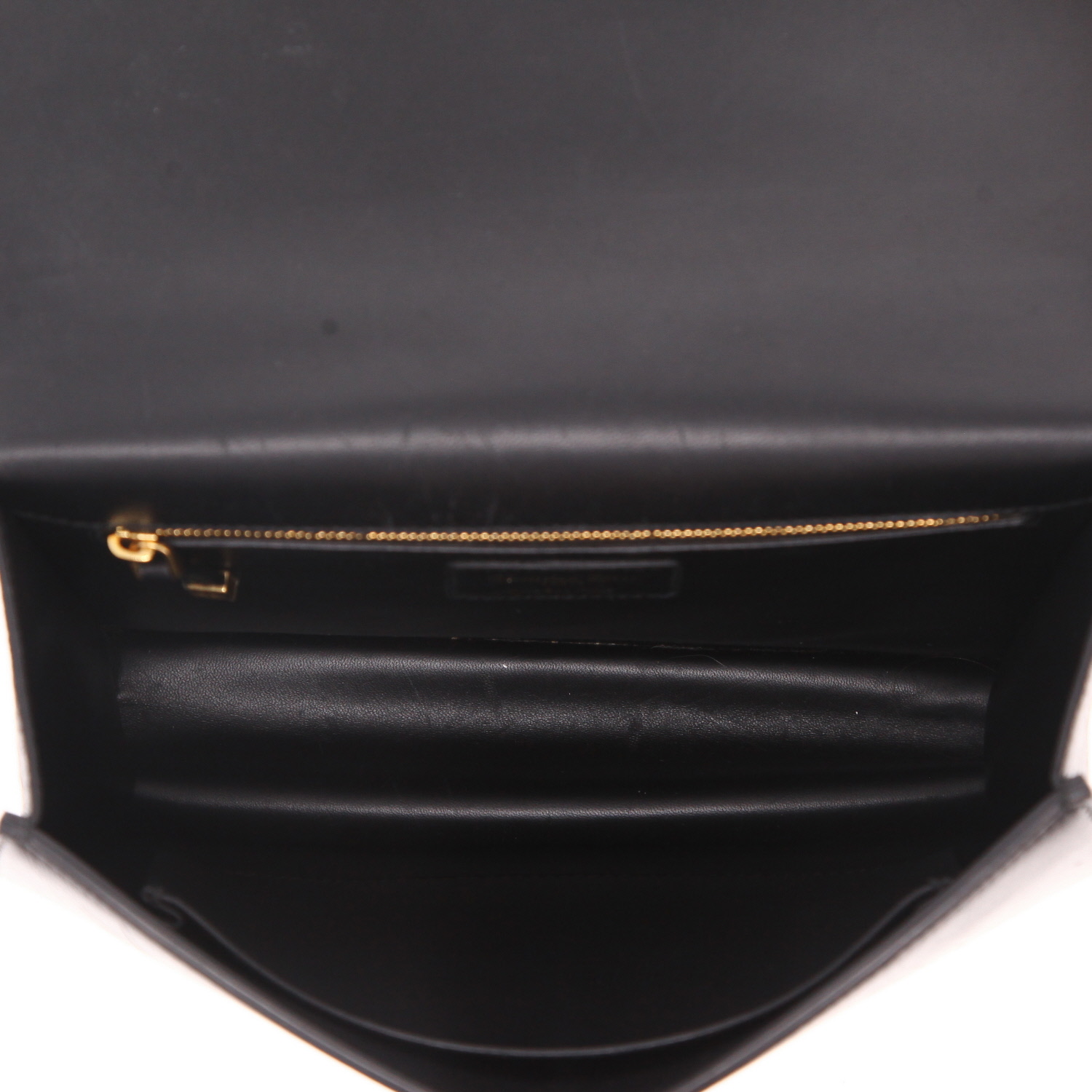 Dior  30 Montaigne shoulder bag  in black leather - Detail D3