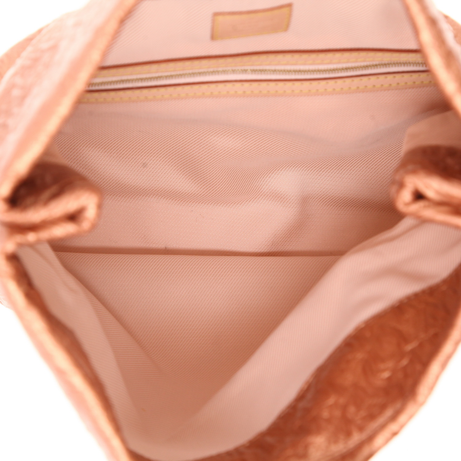 Pochette Louis Vuitton  Altair en cuir monogram rose - Detail D3
