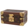 Louis Vuitton  Tresor jewelry box  monogram canvas  and brown lozine (vulcanised fibre) - 00pp thumbnail