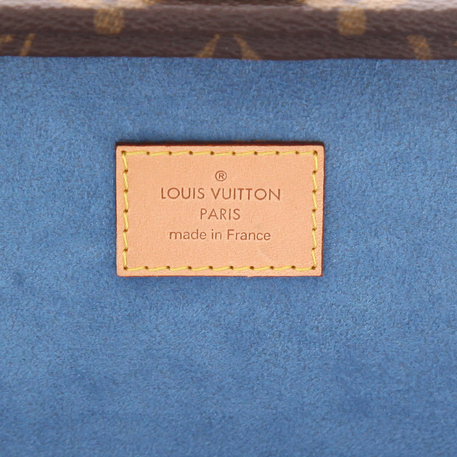 Louis Vuitton  Tresor jewelry box  monogram canvas  and brown lozine (vulcanised fibre) - Detail D2
