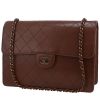 Chanel  Vintage shoulder bag  in brown quilted leather - 00pp thumbnail