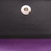 Goyard  Saint Louis Claire Voie large model  shopping bag  in purple Goyard canvas  and black leather - Detail D2 thumbnail