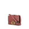 Borsa a tracolla Dior  30 Montaigne in pelle martellata rosa - 00pp thumbnail