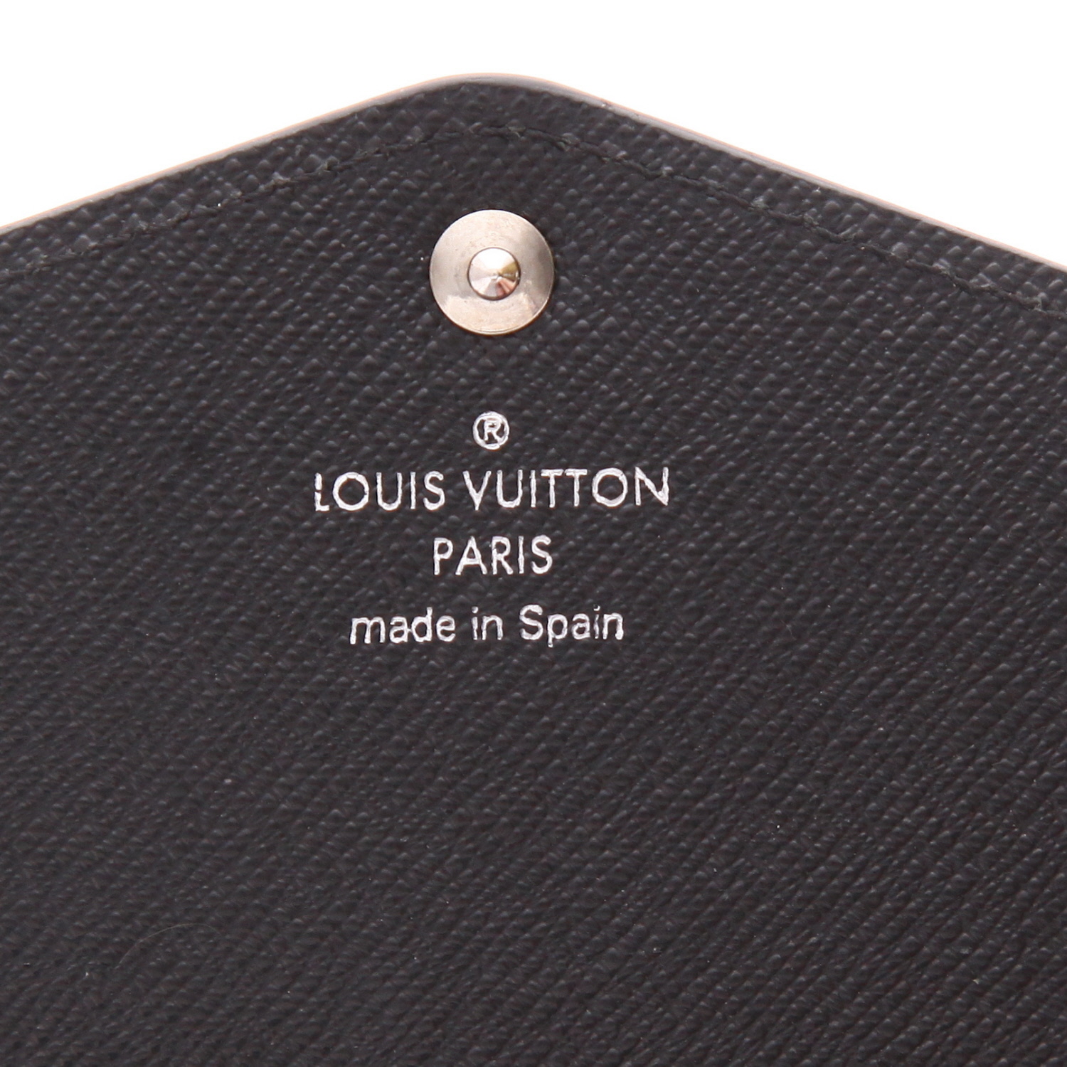 Portefeuille Louis Vuitton  Sarah en cuir épi noir - Detail D2
