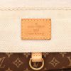 Borsa Louis Vuitton   in tela beige e blu - Detail D2 thumbnail