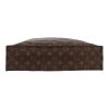 Borsa Louis Vuitton  Sac Plat in tela monogram marrone e pelle naturale - Detail D1 thumbnail