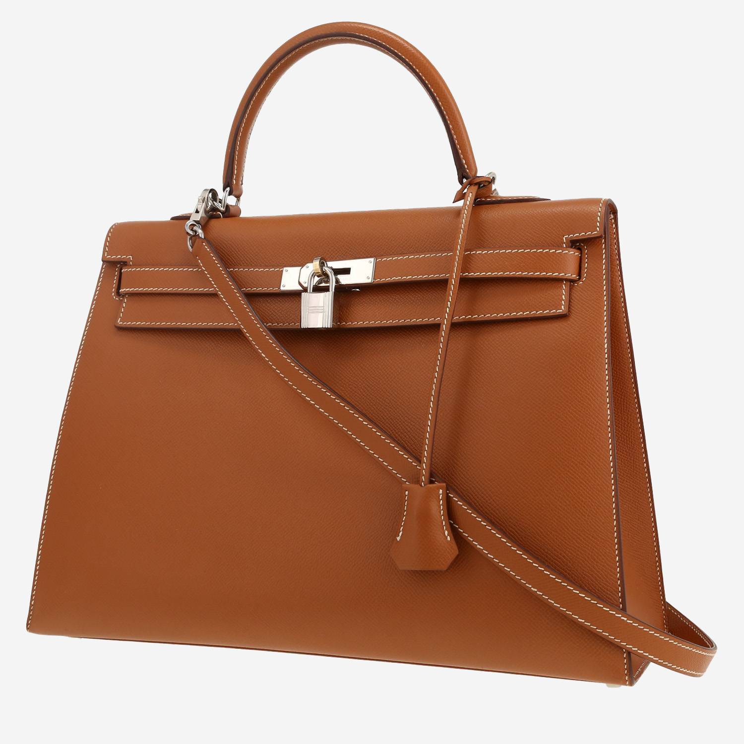 Borsa Hermès  Kelly 35 cm in pelle Epsom gold