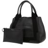 Balenciaga   shopping bag  in black leather - 00pp thumbnail