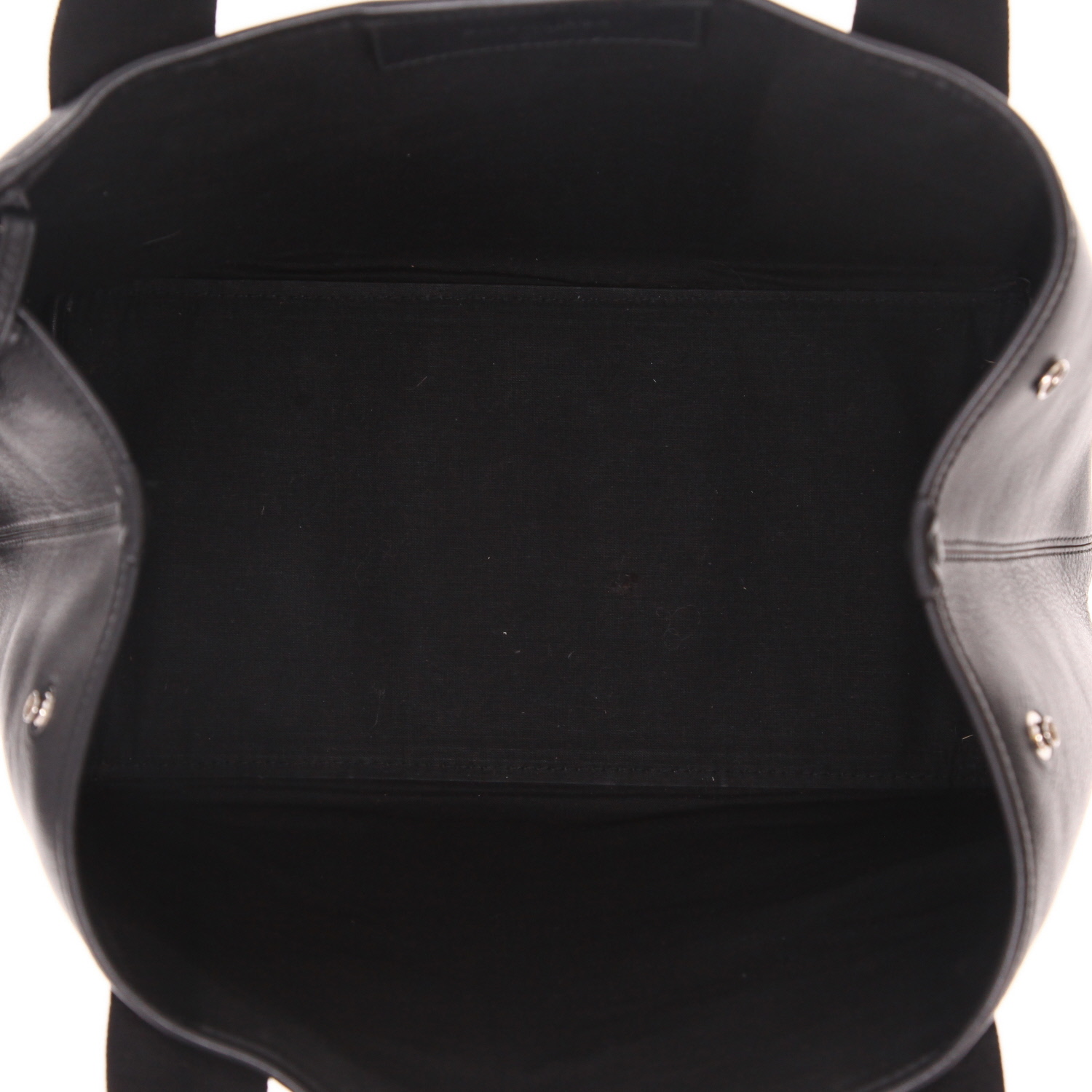 Sac cabas Balenciaga   en cuir noir - Detail D3