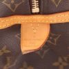 Borsa Louis Vuitton  Montorgueil in tela monogram marrone e pelle naturale - Detail D2 thumbnail