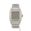 Montre Cartier Santos en or et acier Ref: Cartier - 2961  Vers 1990 - 360 thumbnail