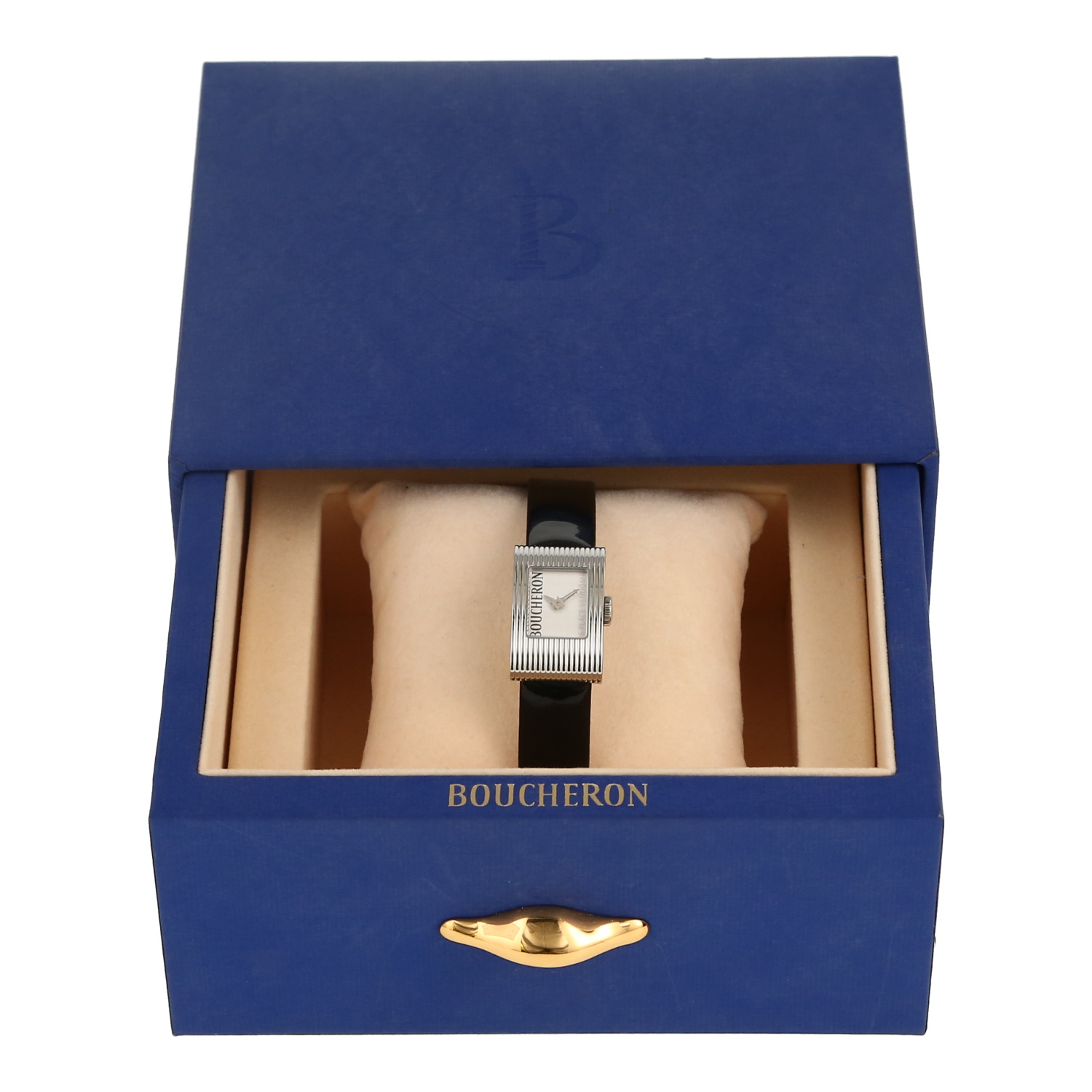 Montre Boucheron Reflet en acier Vers 1990